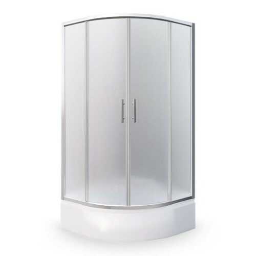 Sprchový kout čtvrtkruh 90x90x165 cm Roth Projektová řešení chrom lesklý N0657 Roth