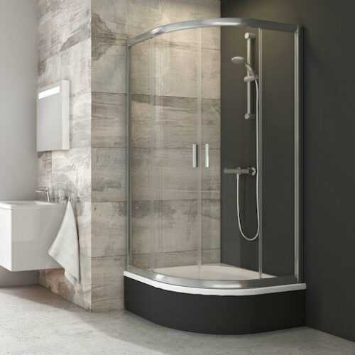 Sprchový kout čtvrtkruh 90x90x175 cm Ravak Blix chrom lesklý 3B270C40Z1 Ravak