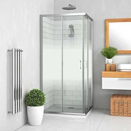 Sprchový kout obdélník 120x80x190 cm Roth Lega Line chrom lesklý 554-1208000-00-21 Roth