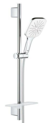 Sprchový set Grohe RAINSHOWER SmartActive Cube na stěnu s poličkou měsíční bílá 26584LS0 Grohe