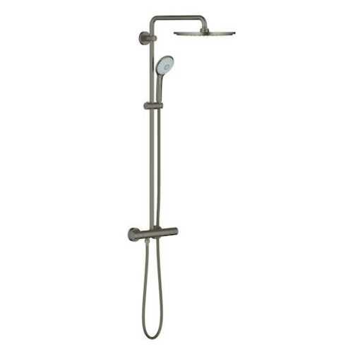 Sprchový systém Grohe Euphoria System s termostatickou baterií Brushed Hard Graphite 26075AL0 Grohe