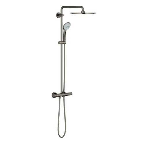 Sprchový systém Grohe Euphoria System s termostatickou baterií Hard Graphite 26075A00 Grohe