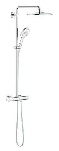 Sprchový systém Grohe RAINSHOWER SmartActive na stěnu s termostatickou baterií měsíční bílá 26648LS0 Grohe