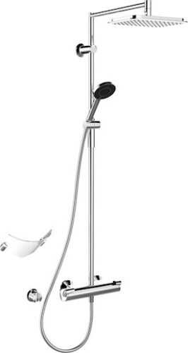 Sprchový systém Hansa FIT s termostatickou baterií chrom 65159101 Hansa