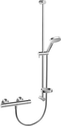 Sprchový systém Hansa UNITA s termostatickou baterií chrom 48130131 Hansa