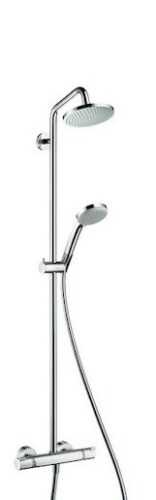 Sprchový systém Hansgrohe Croma na stěnu s termostatickou baterií chrom 27135000 Hansgrohe