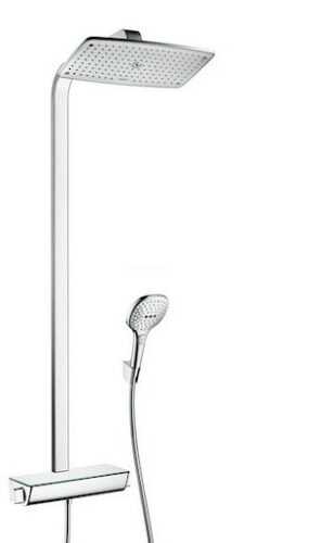 Sprchový systém Hansgrohe Raindance E na stěnu s termostatickou baterií chrom 27112000 Hansgrohe