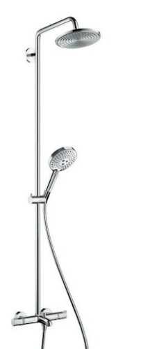 Sprchový systém Hansgrohe Raindance S na stěnu s termostatickou baterií chrom 27117000 Hansgrohe