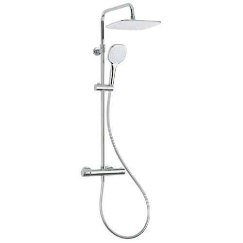 Sprchový systém Optima Optima s termostatickou baterií bílá/chrom OPTIMASSTZ Optima