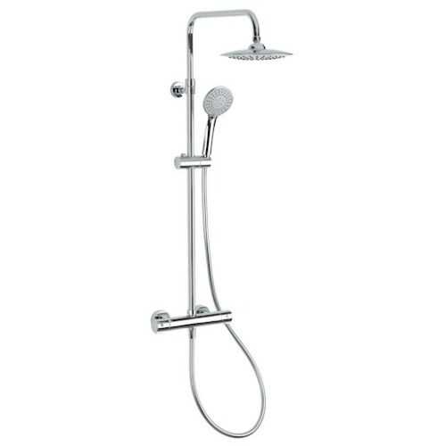 Sprchový systém Optima Optima s termostatickou baterií chrom OPTIMASSTK Optima