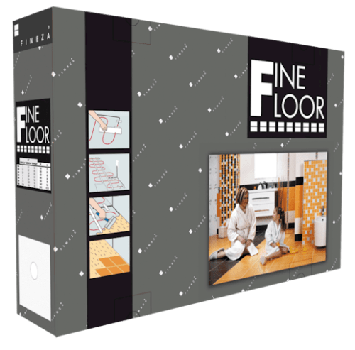 Teplá dlažba Fineza Fine Floor 10-16 m2 FFF Fineza