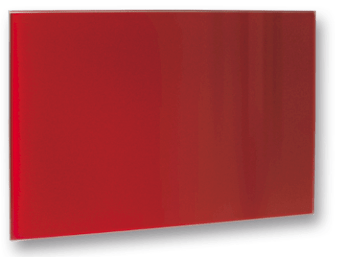 Topný panel Fenix 60x110 cm sklo červená 5437729 Fenix