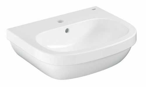 Umyvadlo Grohe Euro Ceramic 55x45 cm alpská bílá otvor pro baterii uprostřed 39336000 Grohe