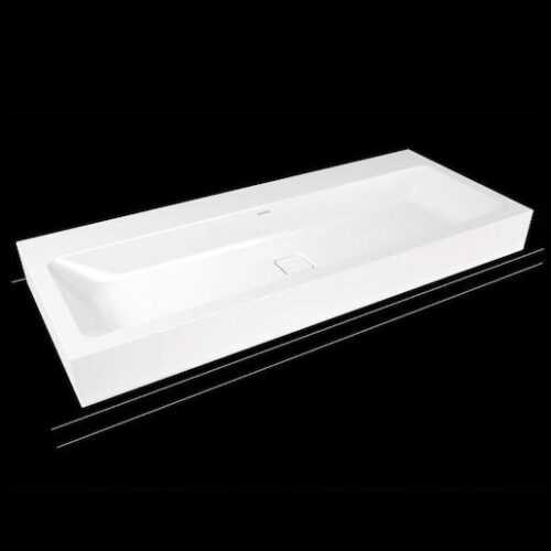 Umyvadlo Kaldewei Cono 3091 120x50 cm alpská bílá bez otvoru pro baterii 902706123001 Kaldewei