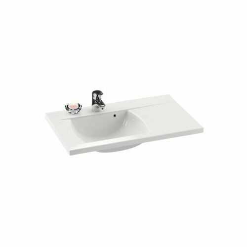 Umyvadlo Ravak Classic 80x49 cm odkládací plocha vpravo XJDP1180000 Ravak
