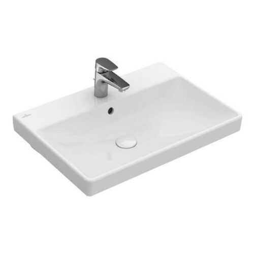 Umyvadlo Villeroy & Boch Avento 60x47 cm otvor pro baterii uprostřed GLACERAAVU117 Villeroy & Boch