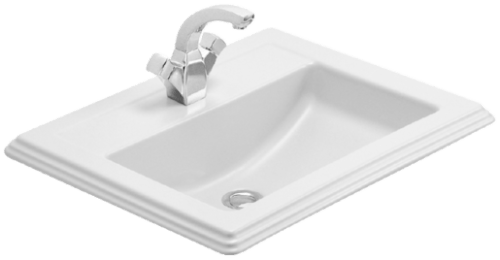 Umyvadlo Villeroy & Boch Hommage 75x58 cm otvor pro baterii uprostřed 710175R1 Villeroy & Boch