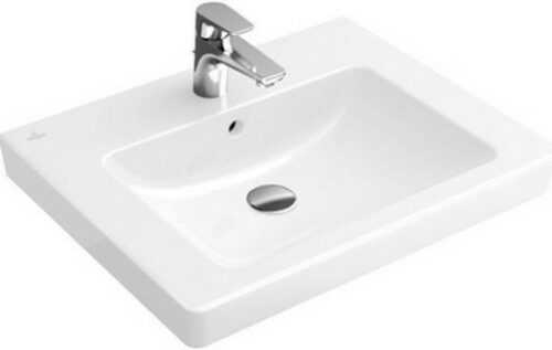 Umyvadlo Villeroy & Boch Subway 2.0 60x47 cm otvor pro baterii uprostřed 71136001 Villeroy & Boch