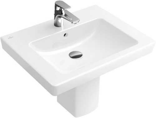 Umyvadlo Villeroy & Boch Subway 2.0 65x47 cm otvor pro baterii uprostřed 71136501 Villeroy & Boch