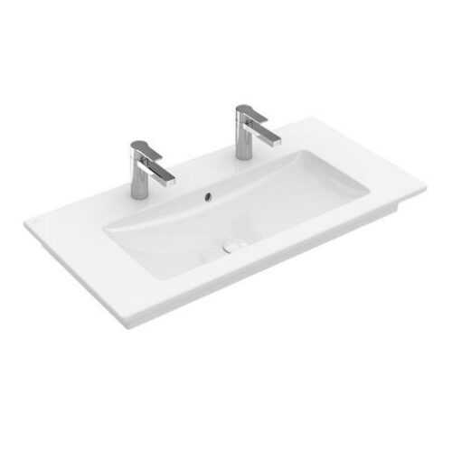 Umyvadlo Villeroy & Boch Venticello 100x50 cm se dvěma otvory pro baterii 4104AK01 Villeroy & Boch