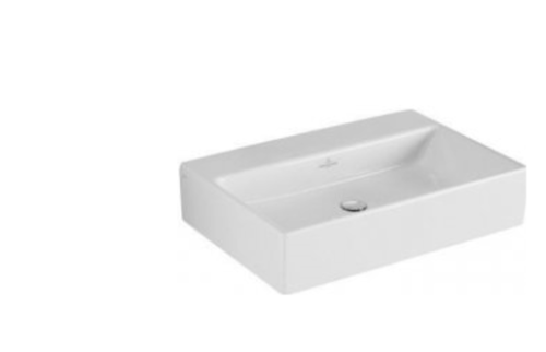 Umyvadlo na desku Villeroy & Boch Memento 60x42 cm bez otvoru pro baterii 513562R1 Villeroy & Boch