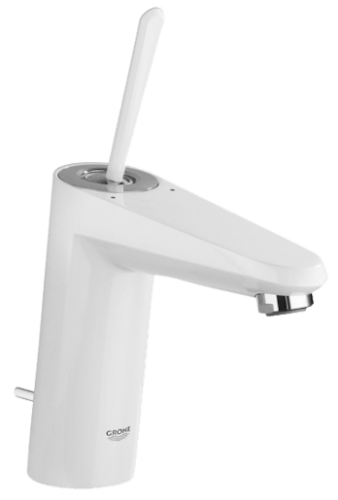 Umyvadlová baterie Grohe Eurodisc Joy s výpustí Moon White / chrom 23427LS0 Grohe