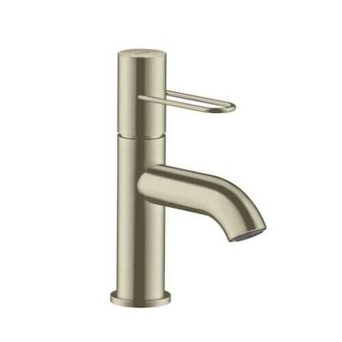 Umyvadlová baterie Hansgrohe Axor Uno s neuzavíratelným vtokem kartáčovaný nikl 38021820 Hansgrohe