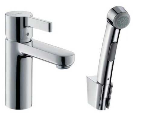 Umyvadlová baterie Hansgrohe Metris S s bidetovou sprškou chrom 31160000 Hansgrohe