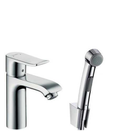 Umyvadlová baterie Hansgrohe Metris s bidetovou sprškou chrom 31285000 Hansgrohe