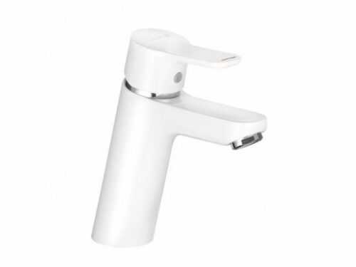 Umyvadlová baterie Kludi Pure&Easy bez výpusti bílá/chrom 372929165 kludi