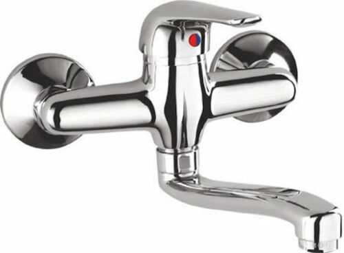 Umyvadlová baterie Sapho Aqualine 35 s otočným raménkem 150 mm Chrom 52135 Sapho