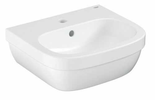 Umývátko Grohe Euro Ceramic 45x40 cm alpská bílá otvor pro baterii uprostřed 39324000 Grohe