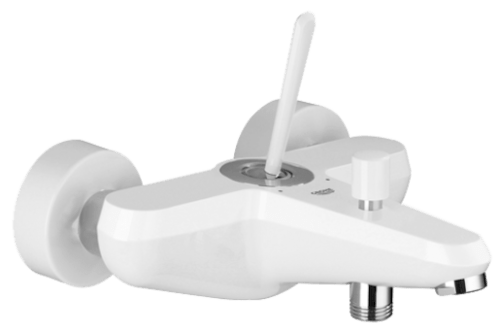 Vanová baterie Grohe Eurodisc Joy bez sprchového setu 150 mm Moon White / chrom 23431LS0 Grohe
