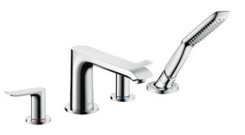 Vanová baterie Hansgrohe Metris bez podomítkového tělesa chrom 31442000 Hansgrohe