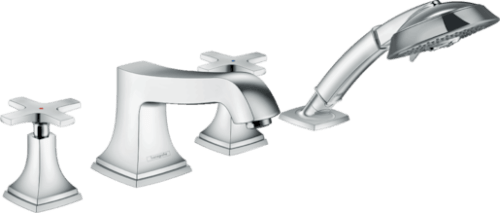 Vanová baterie Hansgrohe Metropol Classic bez podomítkového tělesa chrom 31449000 Hansgrohe