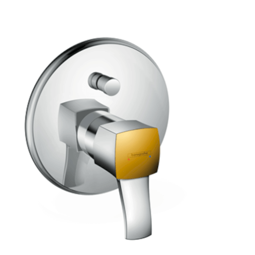 Vanová baterie Hansgrohe Metropol Classic bez podomítkového tělesa chrom/vzhled zlata 31345090 Hansgrohe