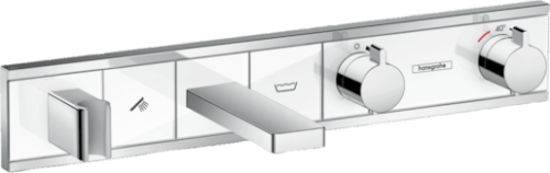 Vanová baterie Hansgrohe Rainselect bez podomítkového tělesa bílá/chrom 15359400 Hansgrohe