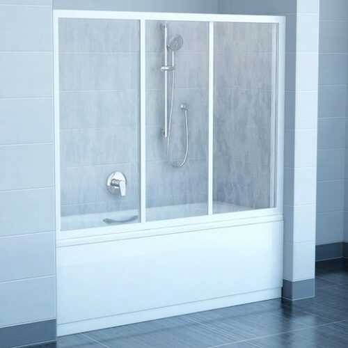 Vanová zástěna Ravak Supernova 138x120 cm Satin 40VG0U02ZG Ravak