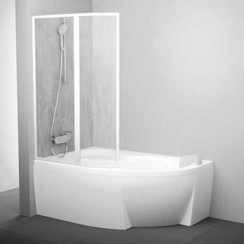 Vanová zástěna Ravak Supernova 150x170 cm bílá 76LB010041 Ravak