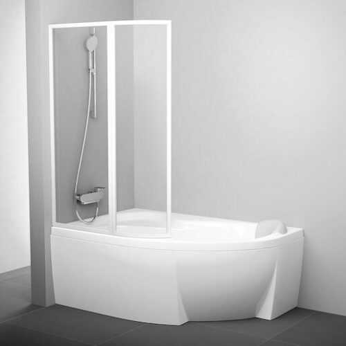 Vanová zástěna Ravak Supernova 150x170 cm bílá 76LB0100Z1 Ravak