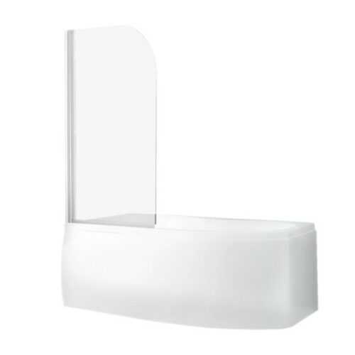Vanová zástěna Roth SCREEN PRO 140x81 cm bílá 4000688 Roth