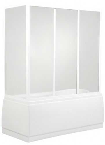 Vanová zástěna Teiko VZP 135x120 cm bílá VZV18015100 Teiko