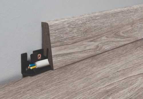 Voděodolná soklová lišta MDF 18x58 Naturel délka 2