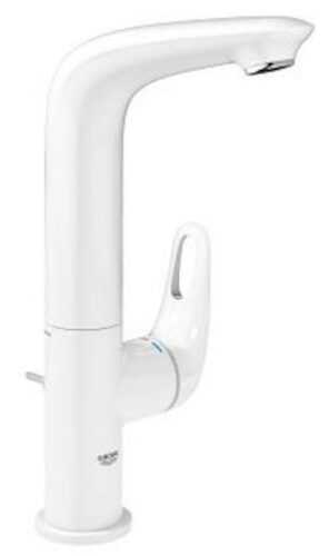 Vysoká umyvadlová baterie Grohe Eurostyle New s výpustí Moon White / chrom 23569LS3 Grohe