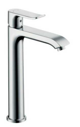 Vysoká umyvadlová baterie Hansgrohe Metris bez výpusti chrom 31185000 Hansgrohe