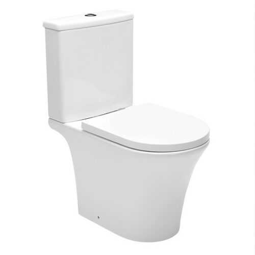 WC kombi komplet Swiss Aqua Technologies Brevis včetně prkénka softclose