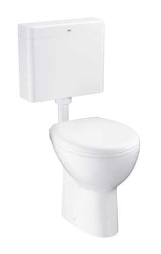 Wc kombi komplet Grohe BAU-CERAMIC alpská bílá zadní odpad 39560000 Grohe