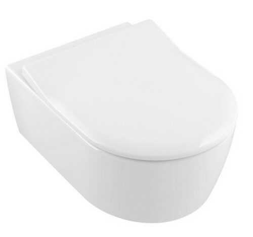 Wc s prkénkem softclose závěsné Villeroy & Boch Avento zadní odpad GLACERAAVWC005 Villeroy & Boch