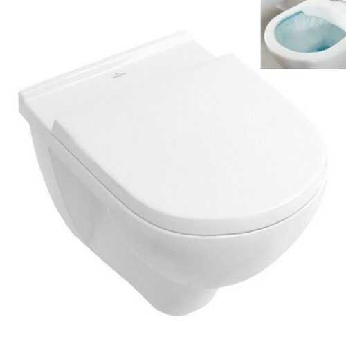 Wc s prkénkem softclose závěsné Villeroy & Boch O.Novo zadní odpad 5660HR01 Villeroy & Boch