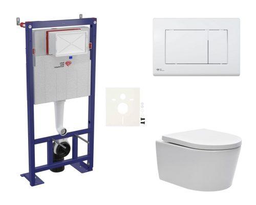 Závěsný wc set do lehkých stěn / předstěnová Swiss Aqua Technologies Brevis SIKOSSBR20 NO BRAND